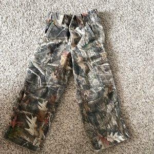 Boys small hunting pants